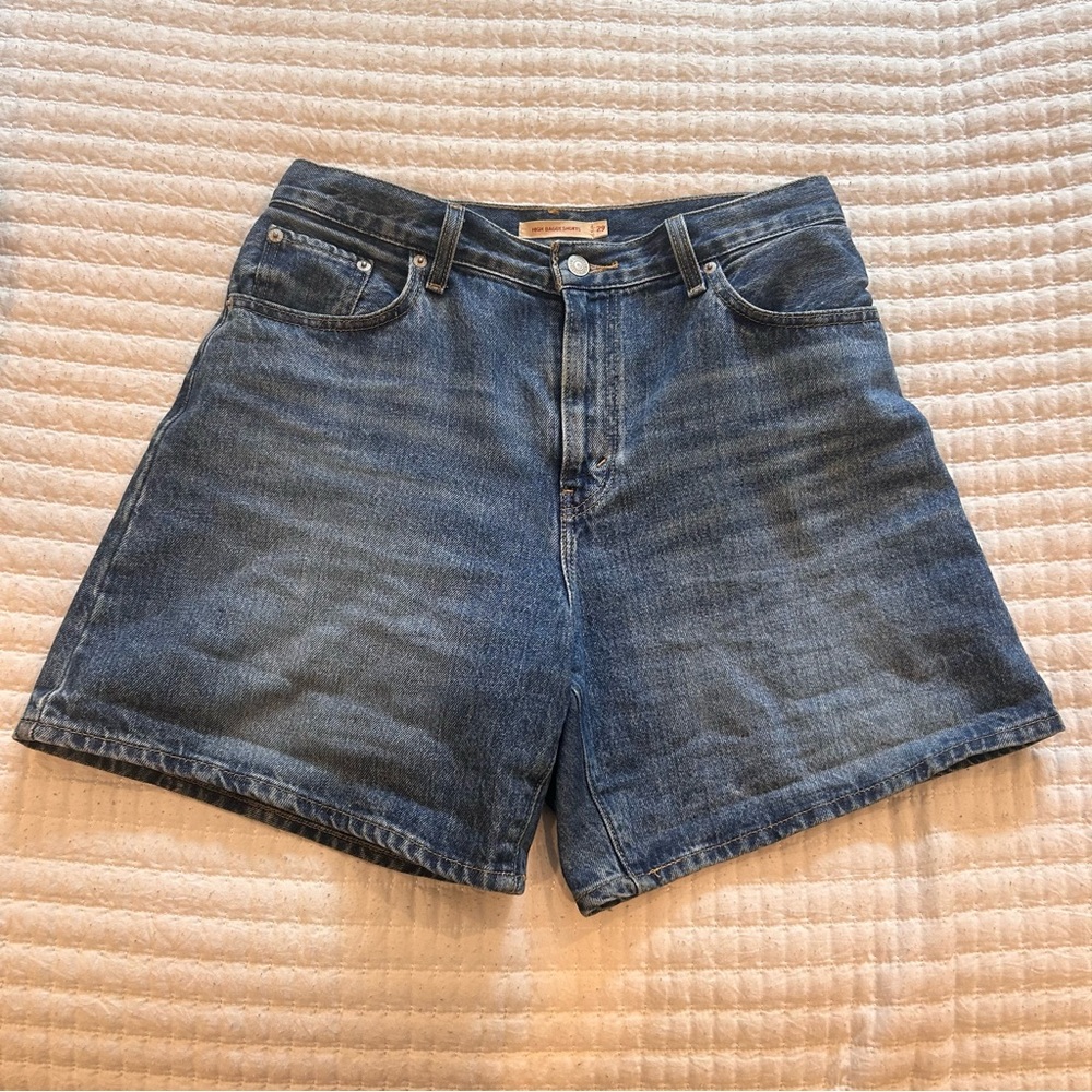 Levi's High-Waisted Jean Shorts